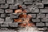 free photo texture of wall brick damaged